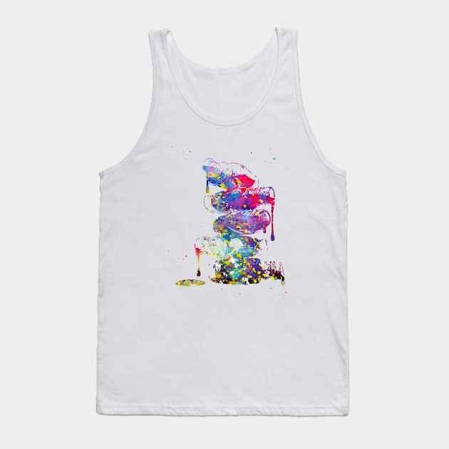 Nail Salon Art Tank Top by erzebeth